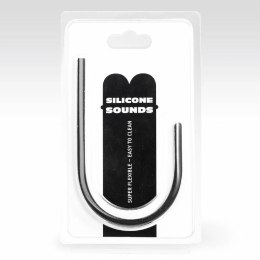 All Black Sonda silikonowa 10 mm - elastyczna, hipoalergiczna 24 cm