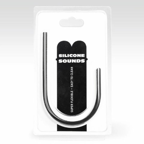 All Black Sonda silikonowa 10 mm - elastyczna, hipoalergiczna 24 cm
