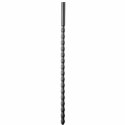 All Black Sonda silikonowa 6/8 mm - elastyczny model anatomiczny 24 cm