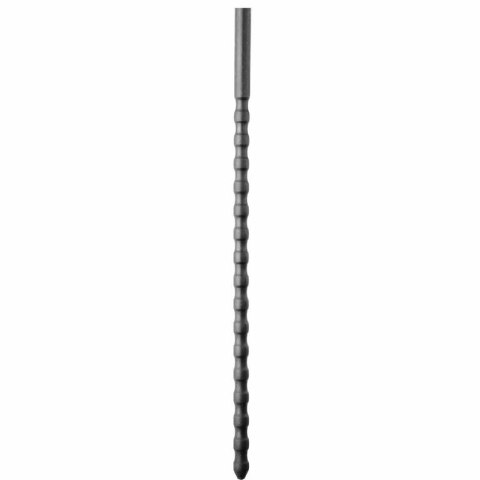 All Black Sonda silikonowa 6/8 mm - elastyczny model anatomiczny 24 cm
