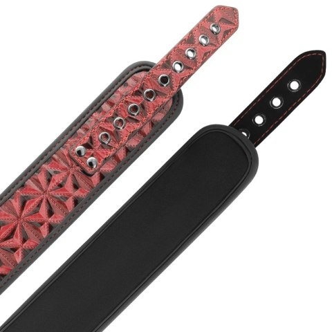 BEGME Red Edition - Kołnierz z neoprenową wyściołką i regulowanymi klipsami