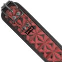 BEGME Red Edition - Kołnierz z neoprenową wyściołką i regulowanymi klipsami
