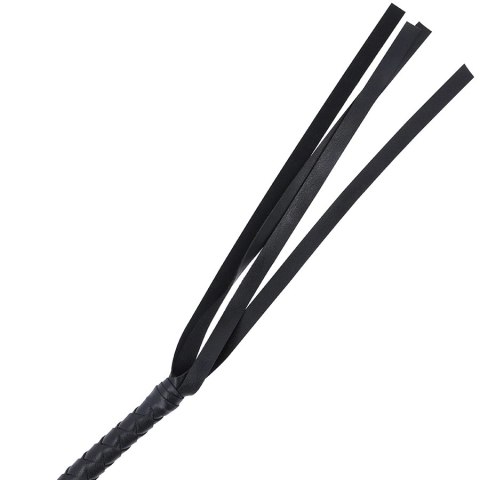 Darkness Bicz Bondage 210 cm Czarny - Wytrzymały Skorzany Model z Uchwytami