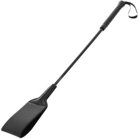 Darkness Fetish Czarny szeroki bat 53 cm z miękkim PCV