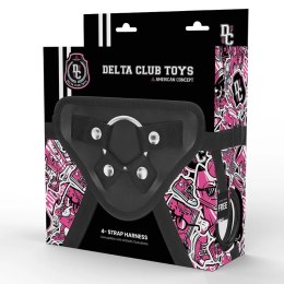 Delta Club Szelki uniwersalne neoprenowe z 3 pierścieniami - jeden rozmiar