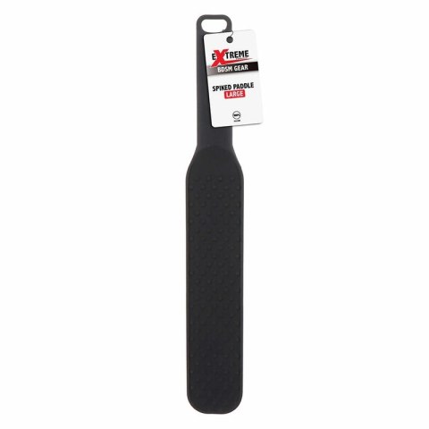 Hidden Desire Extreme Paddle silikonowe z kolcami czarne 31 cm