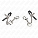 KINK Zacisk Precyzyjny na Sutki 6 cm - Metalowy, Regulowany, Chrom