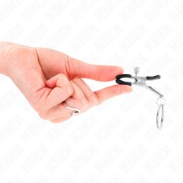 KINK Zakładka O-Ring zacisk na sutki 6 cm stalowy regulowany