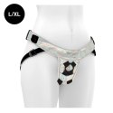 MYTHOLOGY Fantasy Harness Opalizujący L/XL - regulowane szelki vegan