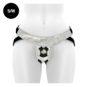 MYTHOLOGY Fantasy Harness Opalizujący S/M - Regulowane szelki vegan