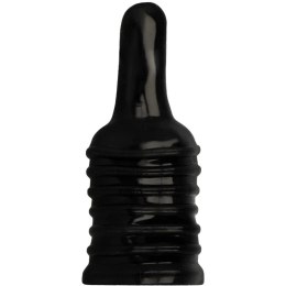 OhMama Fetish silikonowy naparstek analny z teksturowaną powierzchnią 6cm