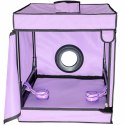 Secret Dome Club Cabina Violet - przenośna kabina z matą i LED, 60x60x70 cm