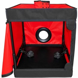 Secret Dome Kink Club Kabina Czarno-Czerwona 60x60x70 cm LED