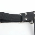 Subblime 953744 Skorzana Podwiązka Punk Czarna Regulowana One Size