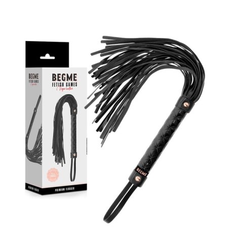 BEGME Flogger Black Edition - bat z wegańskiej skory, lekki i wytrzymały