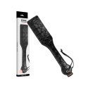 Begme Paddle Black Edition z wegańskiej skory 32x6cm