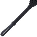Darkness Bicz Bondage 42 cm czarny skora - model z ergonomicznym uchwytem