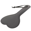 Darkness Paddle Black - Skorzane Paddle z Kolcami, wytrzymały model