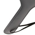 Darkness Paddle Black - Skorzane Paddle z Kolcami, wytrzymały model