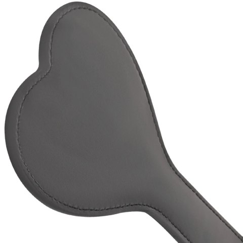 Darkness Paddle Black - Skorzane Paddle z Kolcami, wytrzymały model