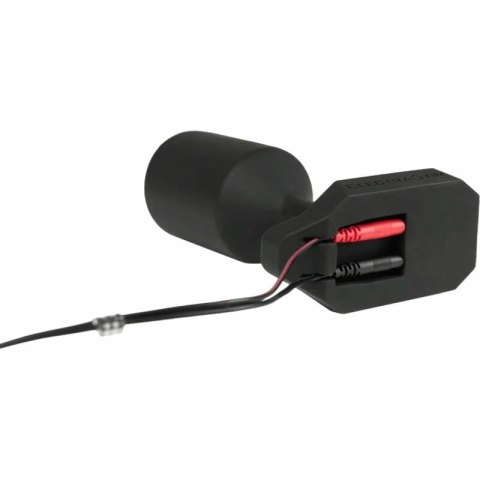 ElectraStim Mr. S Leather wtyczka intymna elektro-silikonowa, 76 mm