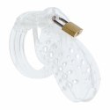 Hidden Desire Extreme klatka intymna regulowana akrylowa transparentna 7,6 cm