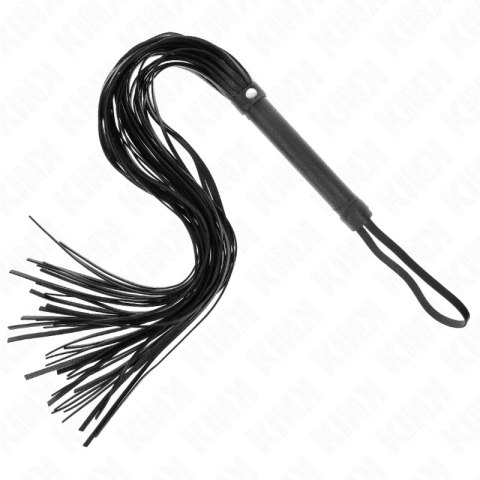 KINK Czarny Bicz Miękki 70 cm PVC - Elastyczny Model Kolekcjonerski