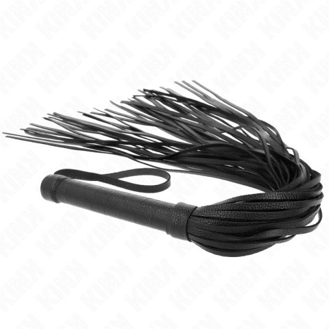 KINK Czarny Bicz Miękki 70 cm PVC - Elastyczny Model Kolekcjonerski