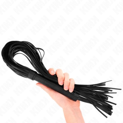 KINK Czarny Bicz Miękki 70 cm PVC - Elastyczny Model Kolekcjonerski