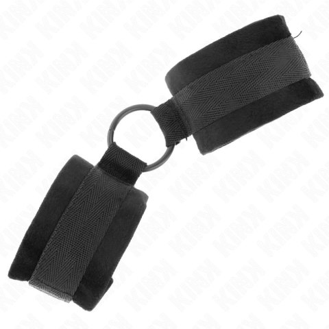 KINK Futro Mankietow Czarny Regulowany 25 cm z O-Ringiem 4 cm