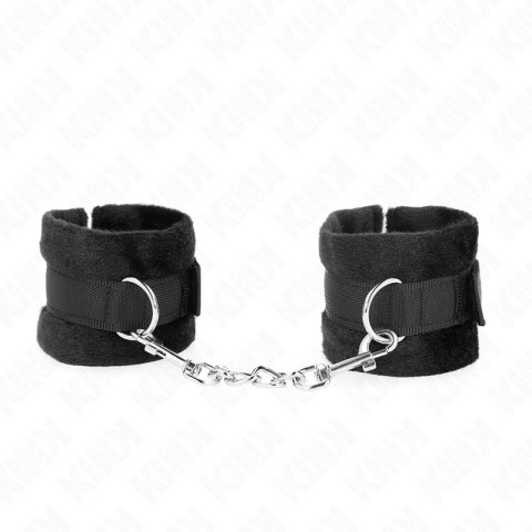 KINK Futro do mankietow czarne 30x7 cm - komfort i styl dla początkujących