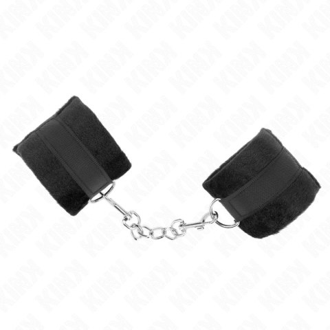 KINK Futro do mankietow czarne 30x7 cm - komfort i styl dla początkujących