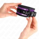 KINK Neoprenowe Opaski na Nadgarstki Jasnofioletowe Regulowane 21-28 cm