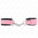 KINK Neoprenowe opaski na nadgarstki rożowe z regulacją 22-34 cm