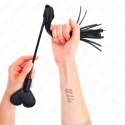 KINK Paddle Serce 35 cm - Skorzana paletka dekoracyjna, czerwona