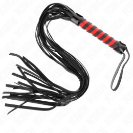 KINK Pas Długi w Paski 70 cm - Stylowy Skorzany Pas do Zadań Specjalnych
