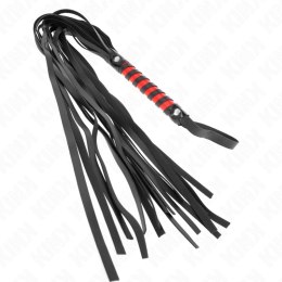 KINK Pas Długi w Paski 70 cm - Stylowy Skorzany Pas do Zadań Specjalnych