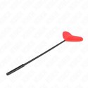 KINK Serce Paddle 33x10 cm Czerwona Skorzana Paleta Anatomiczna