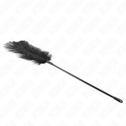 KINK Strusie Pioro do Łaskotania 19 cm - Delikatny Akcent w Czerni
