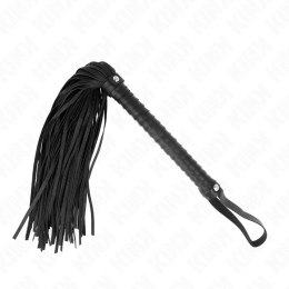 Kink Bat Whip czarna teksturowana rączka 48,5 cm - wytrzymały model