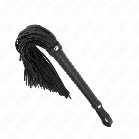 Kink Bat Whip czarna teksturowana rączka 48,5 cm - wytrzymały model