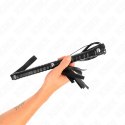 Kink Bat Whip czarna teksturowana rączka 48,5 cm - wytrzymały model