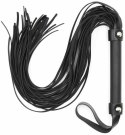 OHMAMA Fetish - Srebrne bransoletki z biczem, 64 cm, PVC/żelazo
