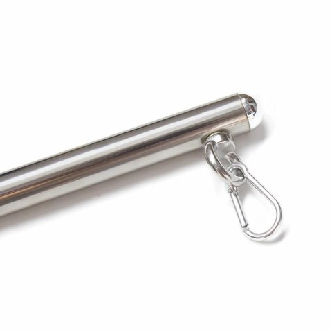 OHMAMA Pasek Fetish Metalowy z 4 Haczykami 63,5 cm