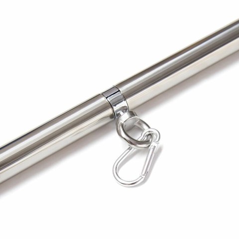 OHMAMA Pasek Fetish Metalowy z 4 Haczykami 63,5 cm