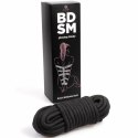 Secret Play Shibari Lina Bondage 10m Czarna Bawełna Poliester