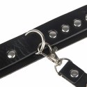 Subblime Kajdanki z paskiem Bondage czarne uniwersalne