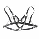 Subblime Punk Bondage Pasek Czarny Metalowa Klamra Uniwersalny