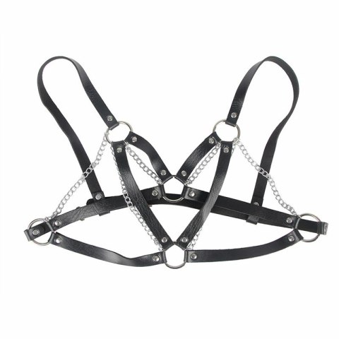 Subblime Punk Bondage Pasek Czarny Metalowa Klamra Uniwersalny