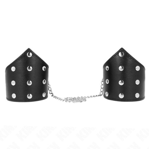 KINK Black Point Opaski na ręce z regulacją na łańcuszku 17-23 cm